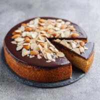 Amandel-Chocolade Taart