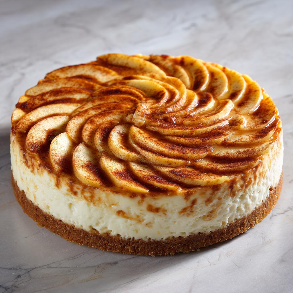 Appel Kaneel Cheesecake - detail 1