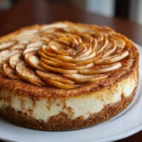 Appel Kaneel Cheesecake