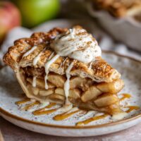 Appeltaart met Vanillesaus