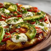 Avocado, Tomaat en Mozzarella Pizza: Probeer deze unieke smaak!