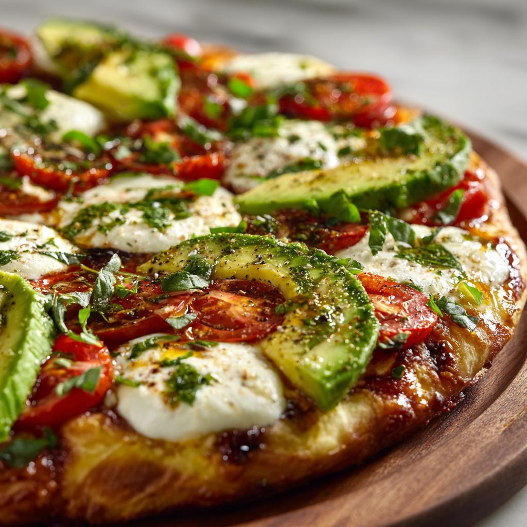 Avocado, Tomaat en Mozzarella Pizza: Probeer deze unieke smaak!