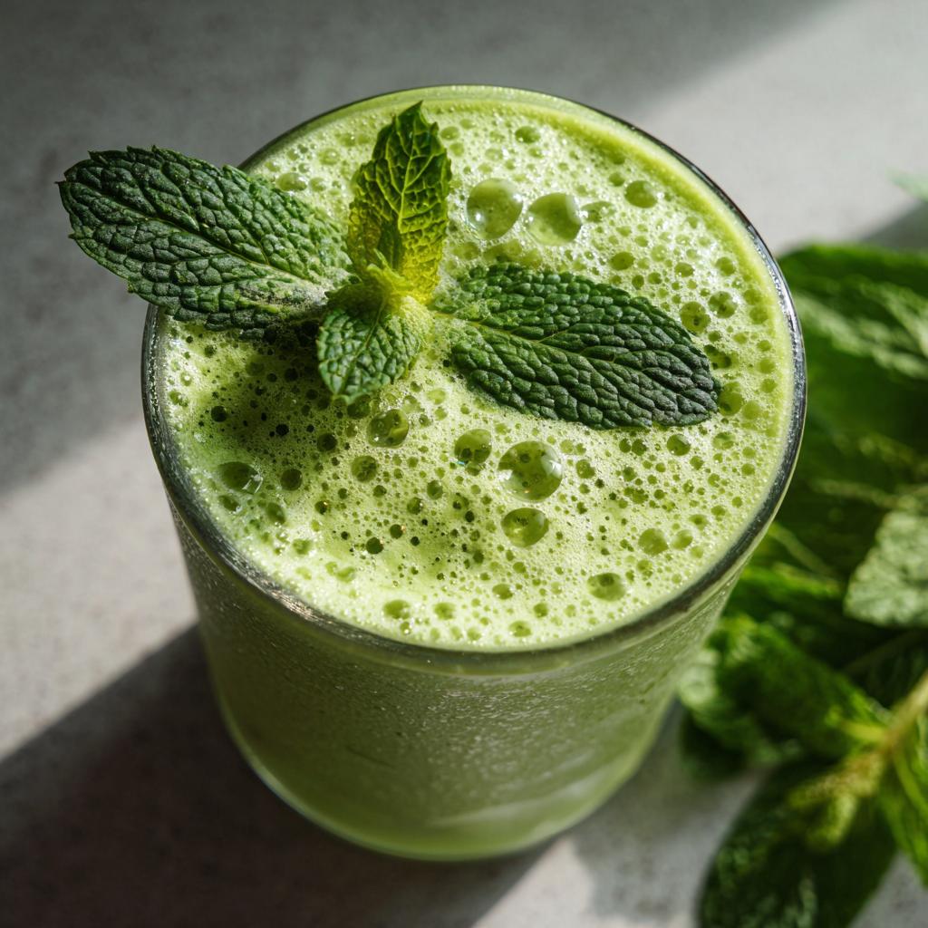 Avocado en Munt Smoothie
