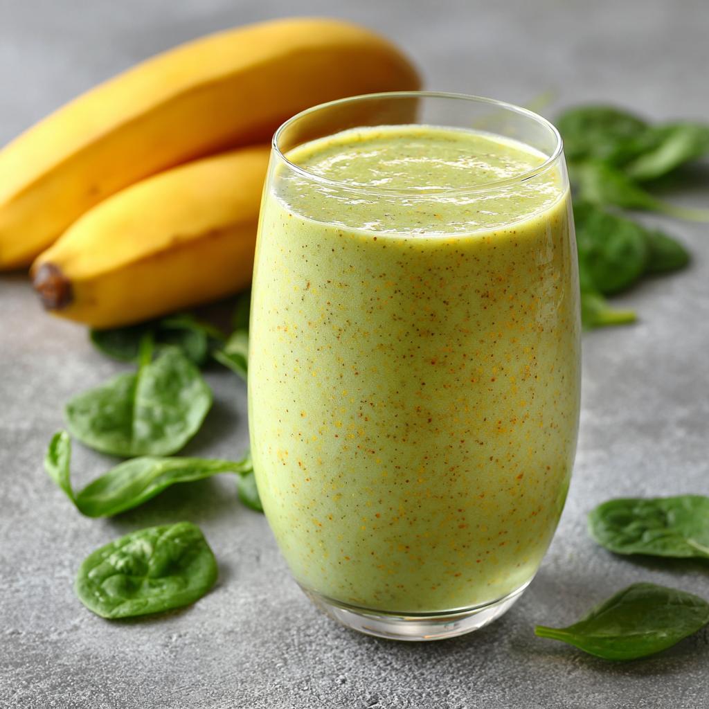 Banaan-Mango Spinazie Smoothie: Gezond en Verfrissend! - detail 1