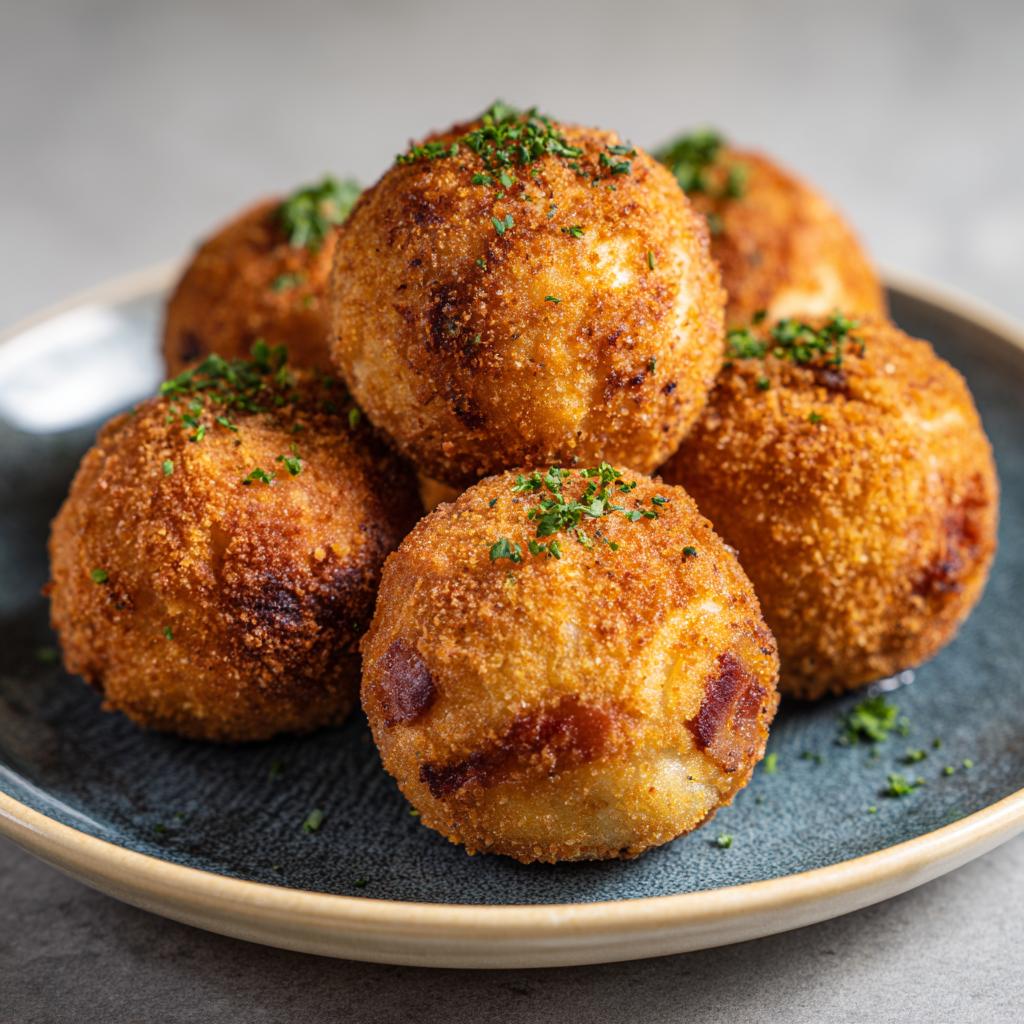 Bitterballen met Gebakken Spek - detail 1