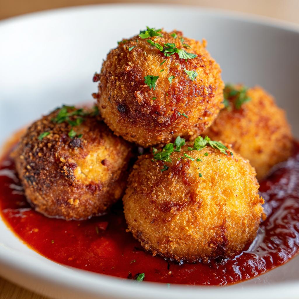 Bitterballen met Pittige Tomatensaus