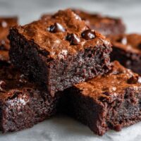 Brownies met Chocolade en Koffie