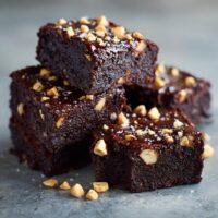 Brownies met Hazelnoten en Koffie