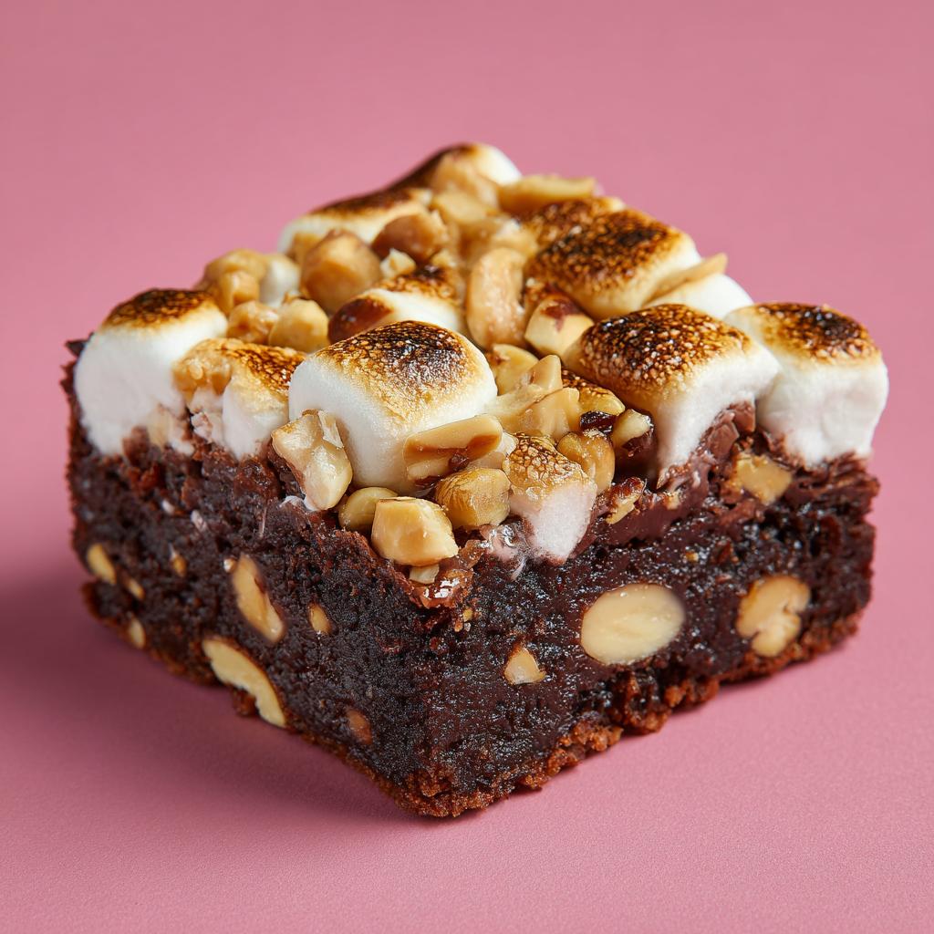 Brownies met Marshmallows en Noten - detail 1