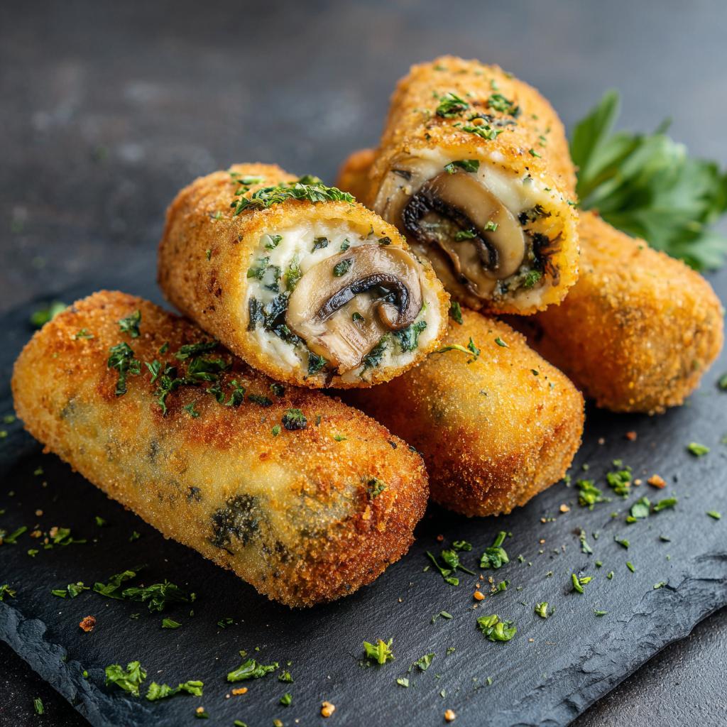 Champignon Kroketten - detail 1