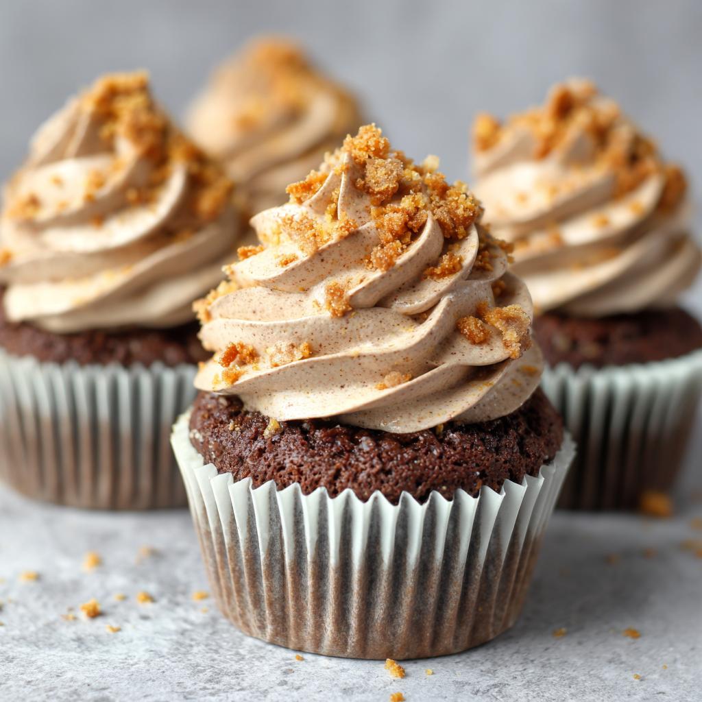 Chocolade Speculaas Cupcakes - detail 1