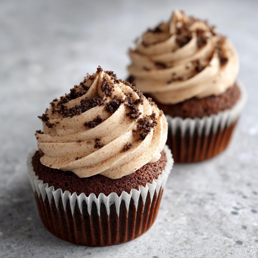 Chocolade Speculaas Cupcakes