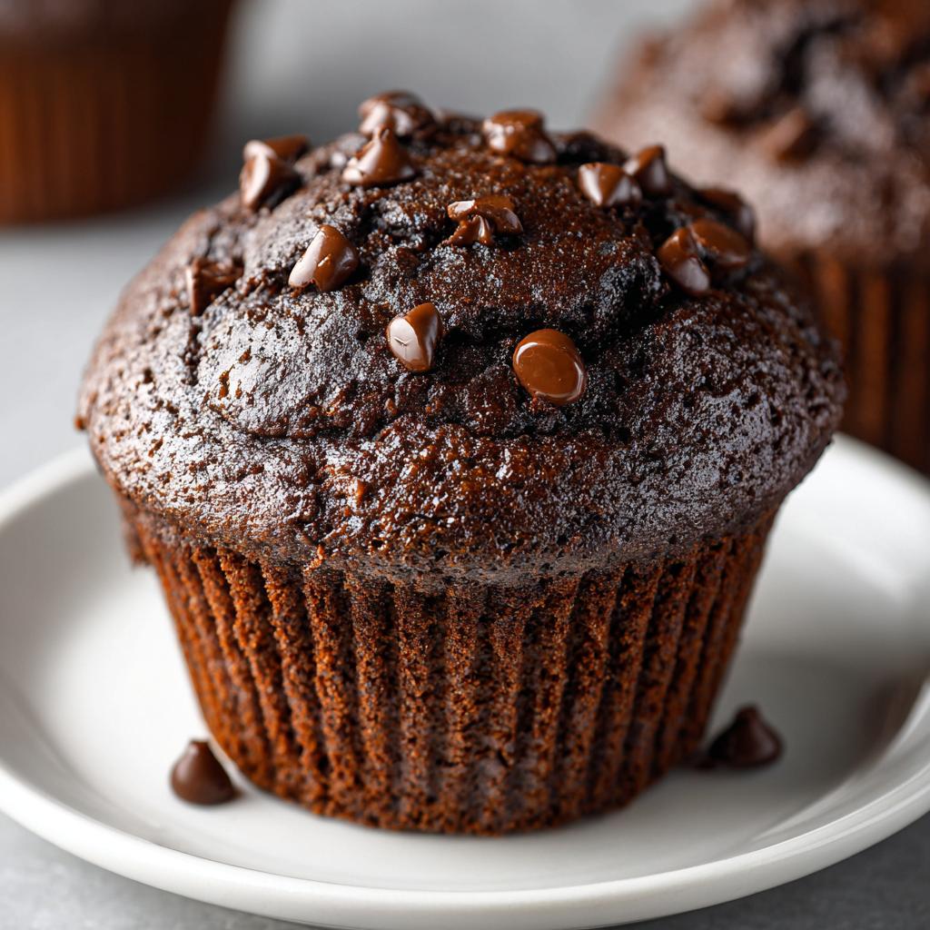 Dubbele Chocolade Zuurdesem Muffins - detail 1