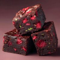 Frambozen-Munt Brownies