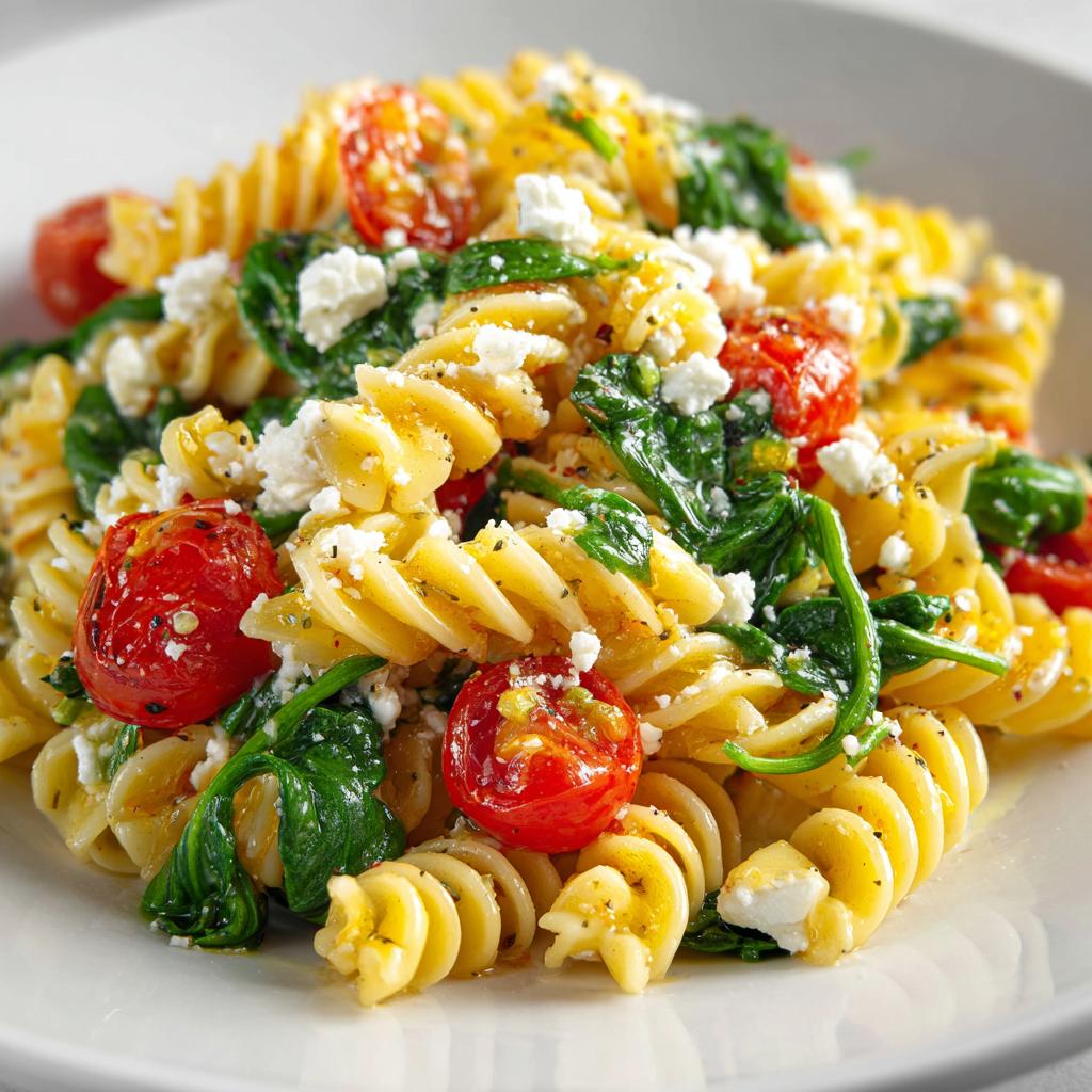 Fusilli met Spinazie, Geitenkaas en Tomaten: Probeer het nu!