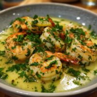 Garnalen in Citroenroomsaus