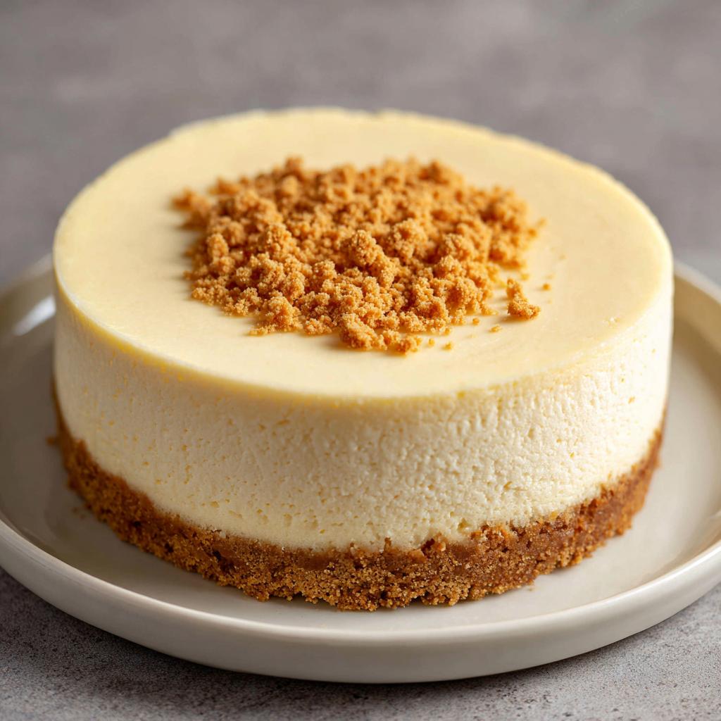 Gebakken Cheesecake met een Digestive Biscuit Bodem - detail 1