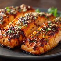 Gegrilde Zalm met Sriracha en Sesamzaadjes: Probeer het nu!