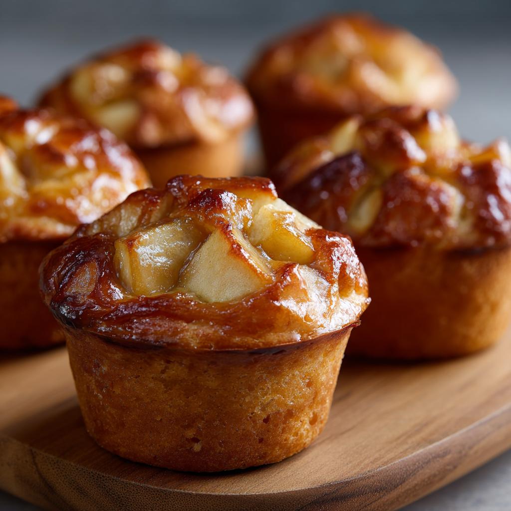 Gekarameliseerde Appel Muffins - detail 1