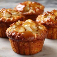 Gekarameliseerde Appel Muffins