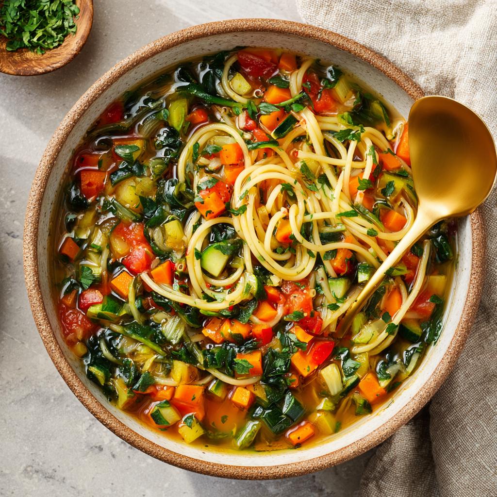 Gevulde Groentesoep met Spaghetti: Ontdek de voordelen! - detail 1