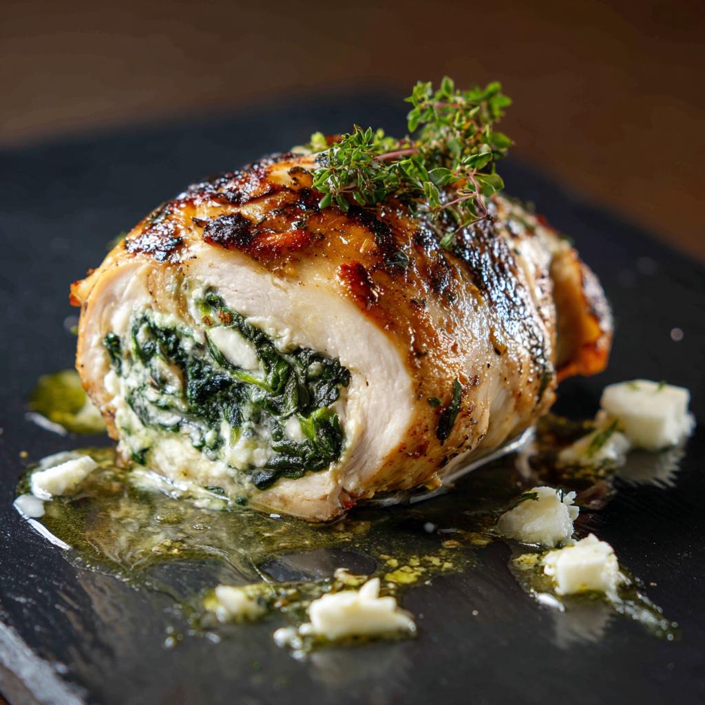 Gevulde Kipfilet met Spinazie en Ricotta: Probeer het nu! - detail 1