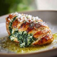 Gevulde Kipfilet met Spinazie en Ricotta: Probeer het nu!