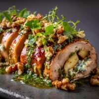 Gevulde Varkenshaas met Appel en Kaneel