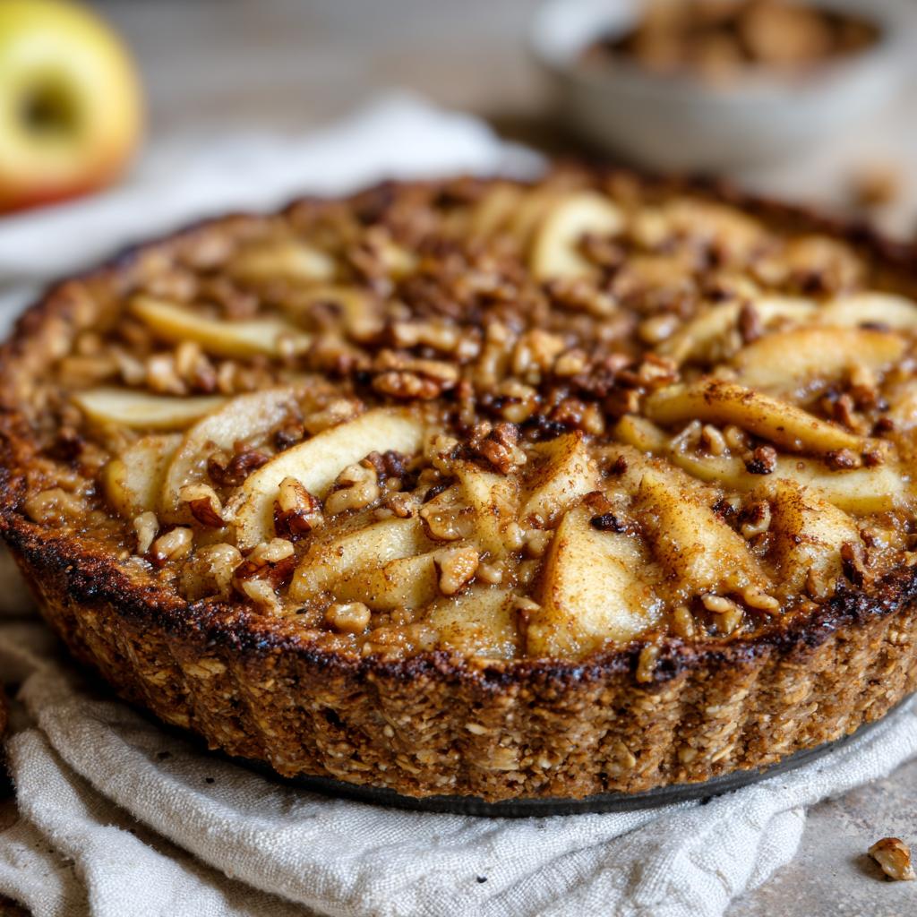 Gezonde Havermout Appeltaart - detail 1