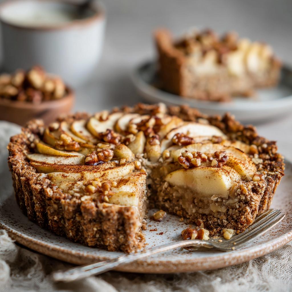 Gezonde Havermout Appeltaart