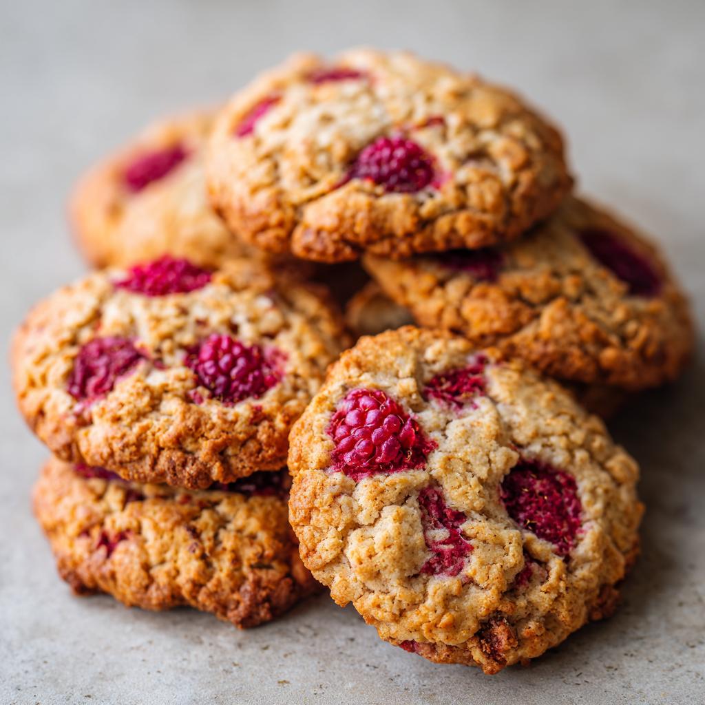 Gezonde Havermout Frambozenkoekjes - detail 1