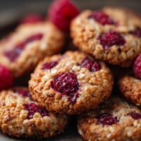 Gezonde Havermout Frambozenkoekjes