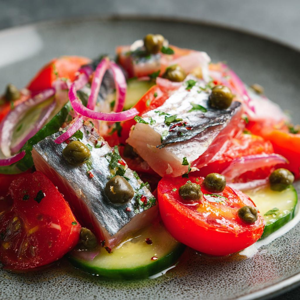 Haring met Tomaat, Komkommer en Kappertjes: Probeer het nu! - detail 1