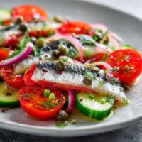 Haring met Tomaat, Komkommer en Kappertjes: Probeer het nu!