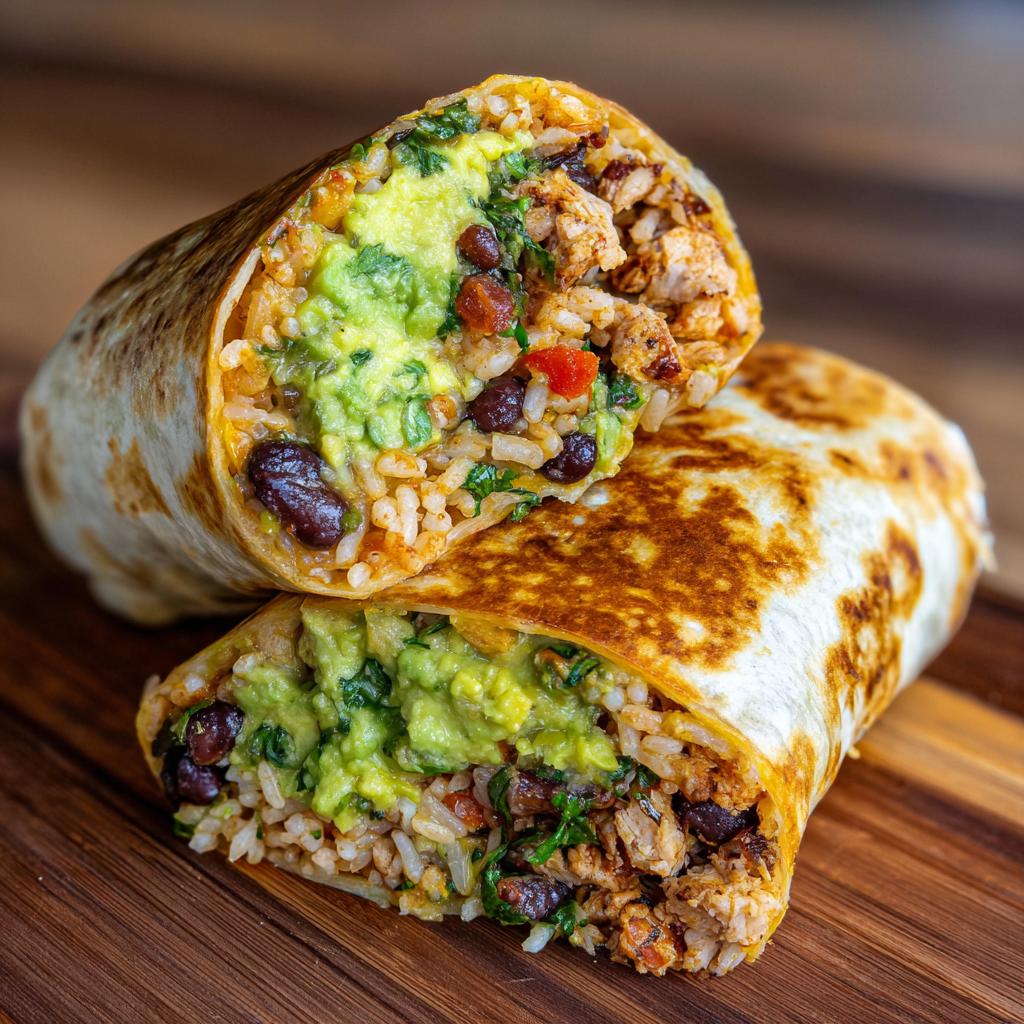 Kalkoen, Rijst en Avocado Burrito: Een Gezonde Keuze!