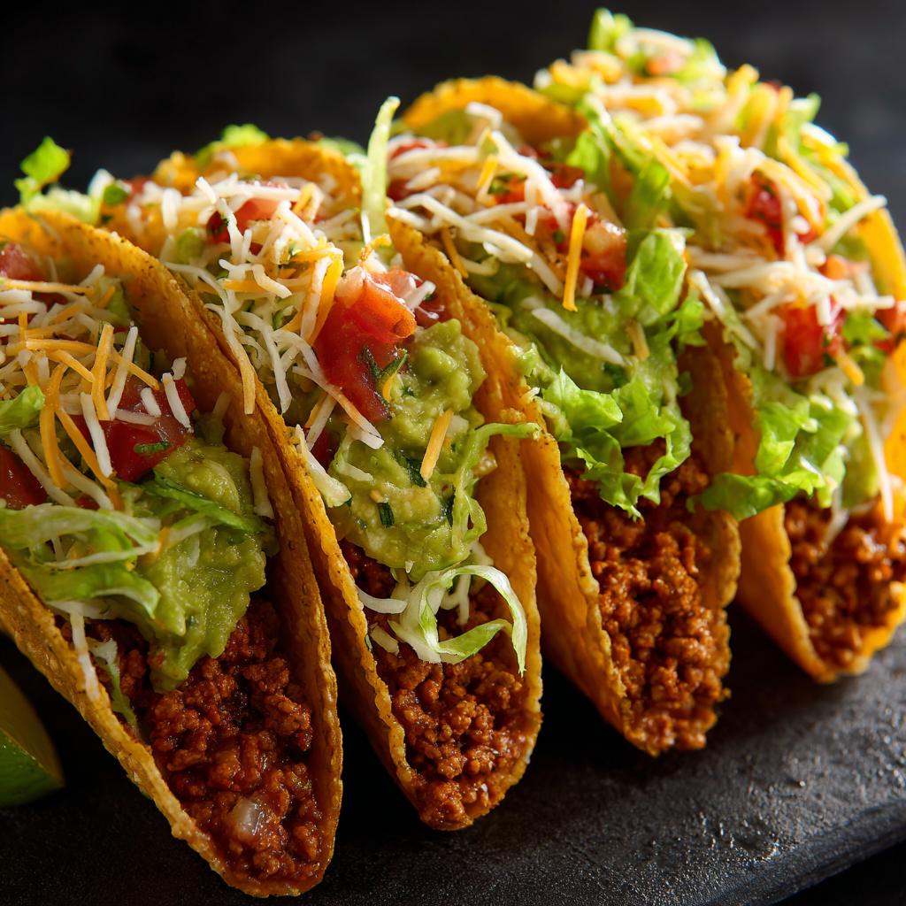 Kalkoentaco's met Avocado, Kaas en Salsa