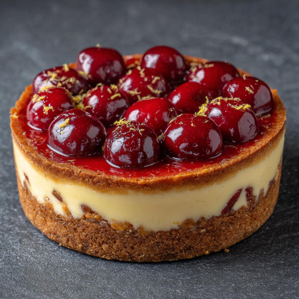 Kersen-Citroen Speculaastaart - detail 1