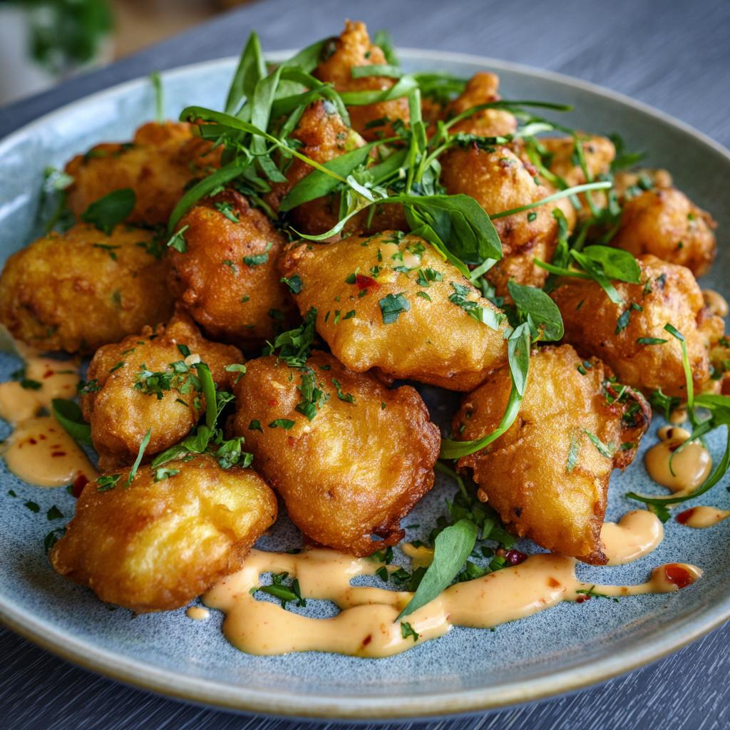 Kibbeling met Pittige Mayonaise en Verse Kruiden - detail 1