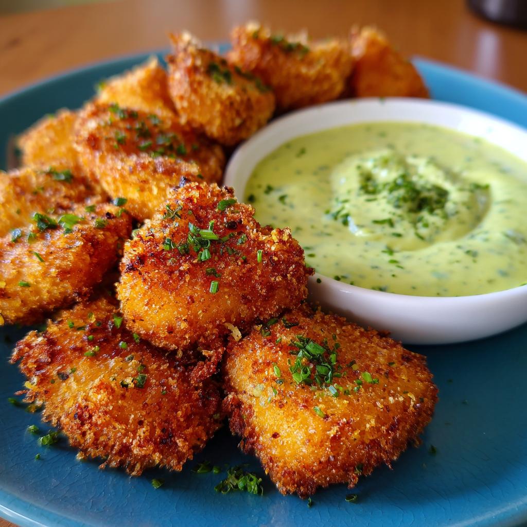 Kibbeling met Romige Avocado Kruiden Dip - detail 1