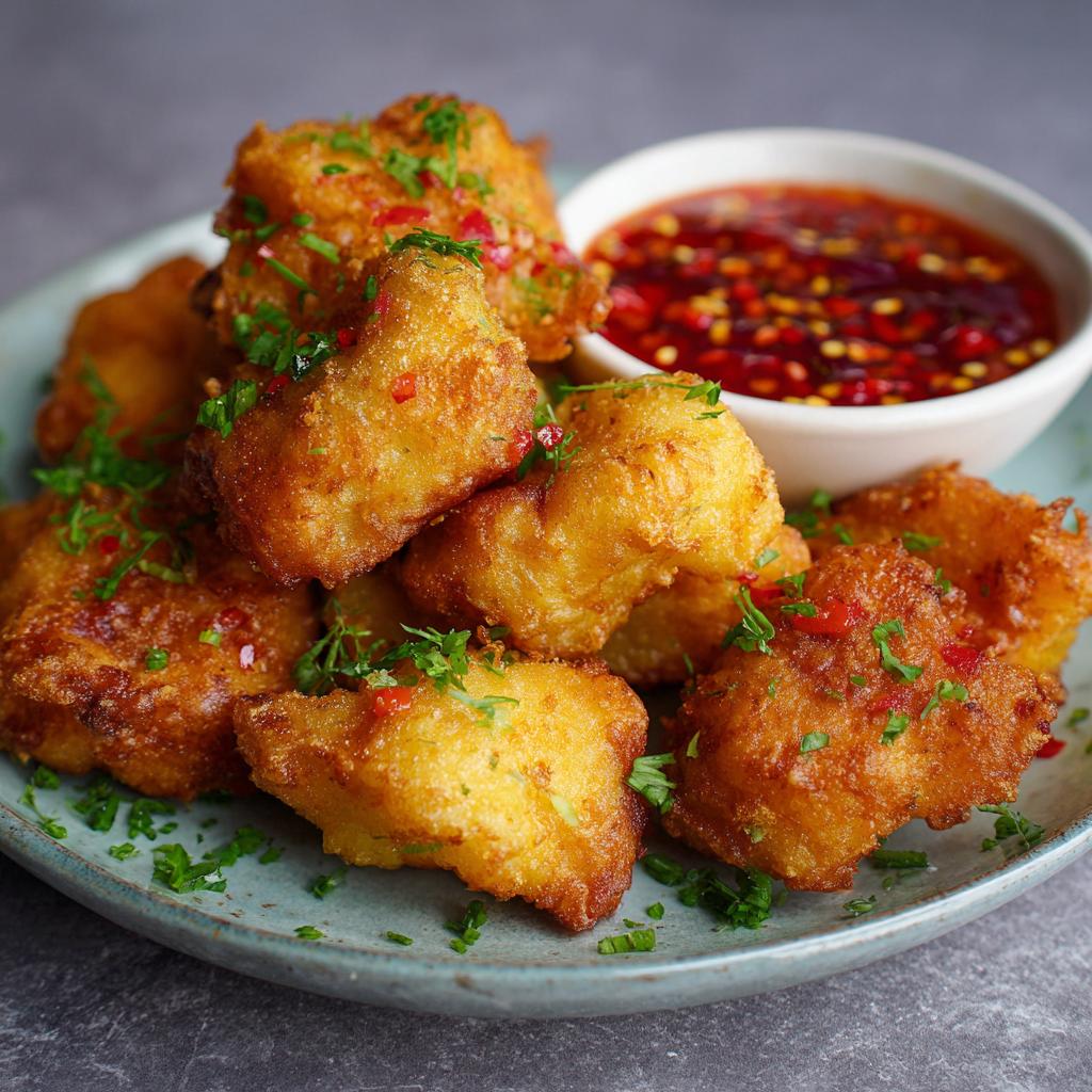 Kibbeling met pittige kruiden-chilisaus: ontdek de smaak!