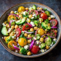 Kikkererwten en Feta Salade: Ontdek de Gezonde Voordelen!