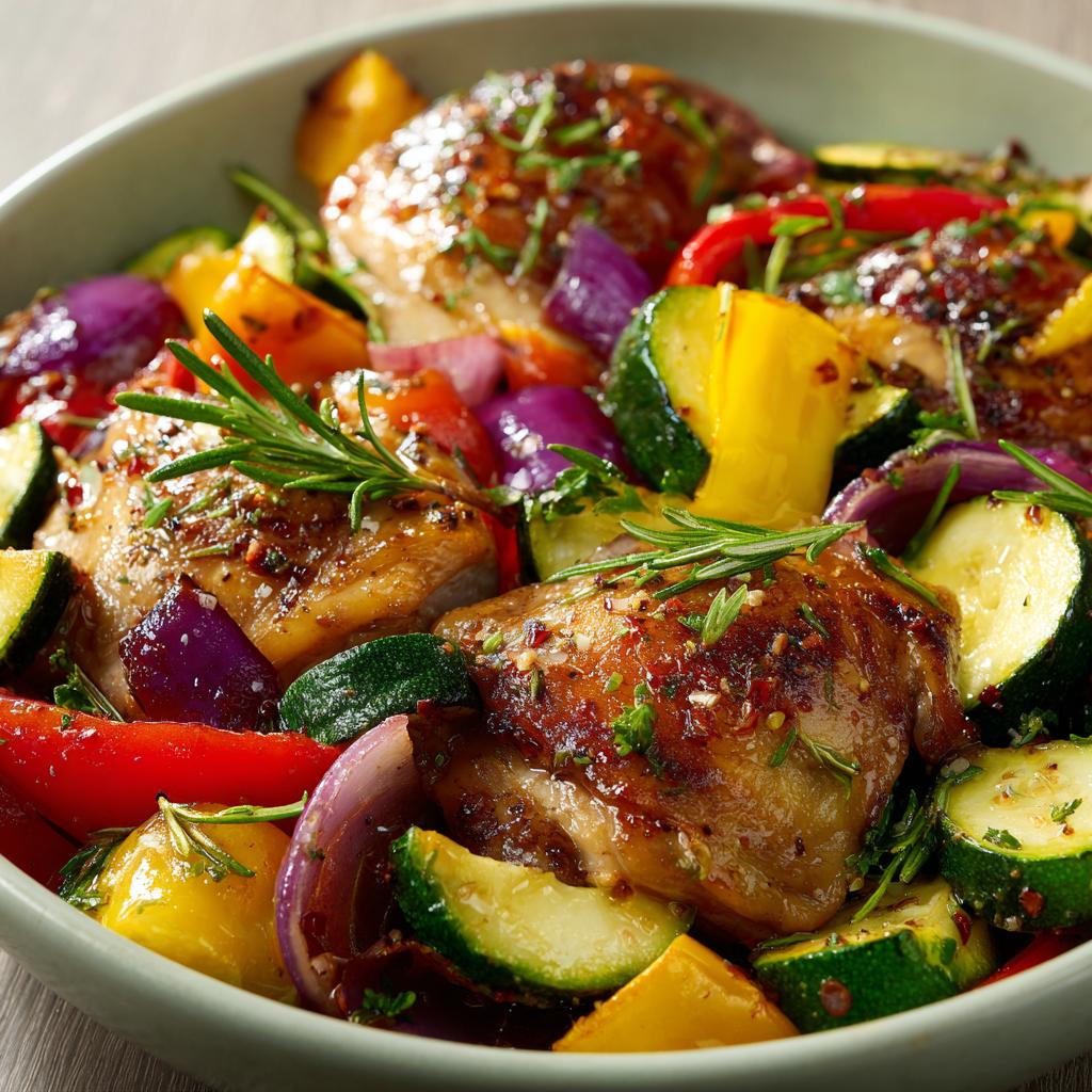 Kip en Groenten uit de Oven - detail 1