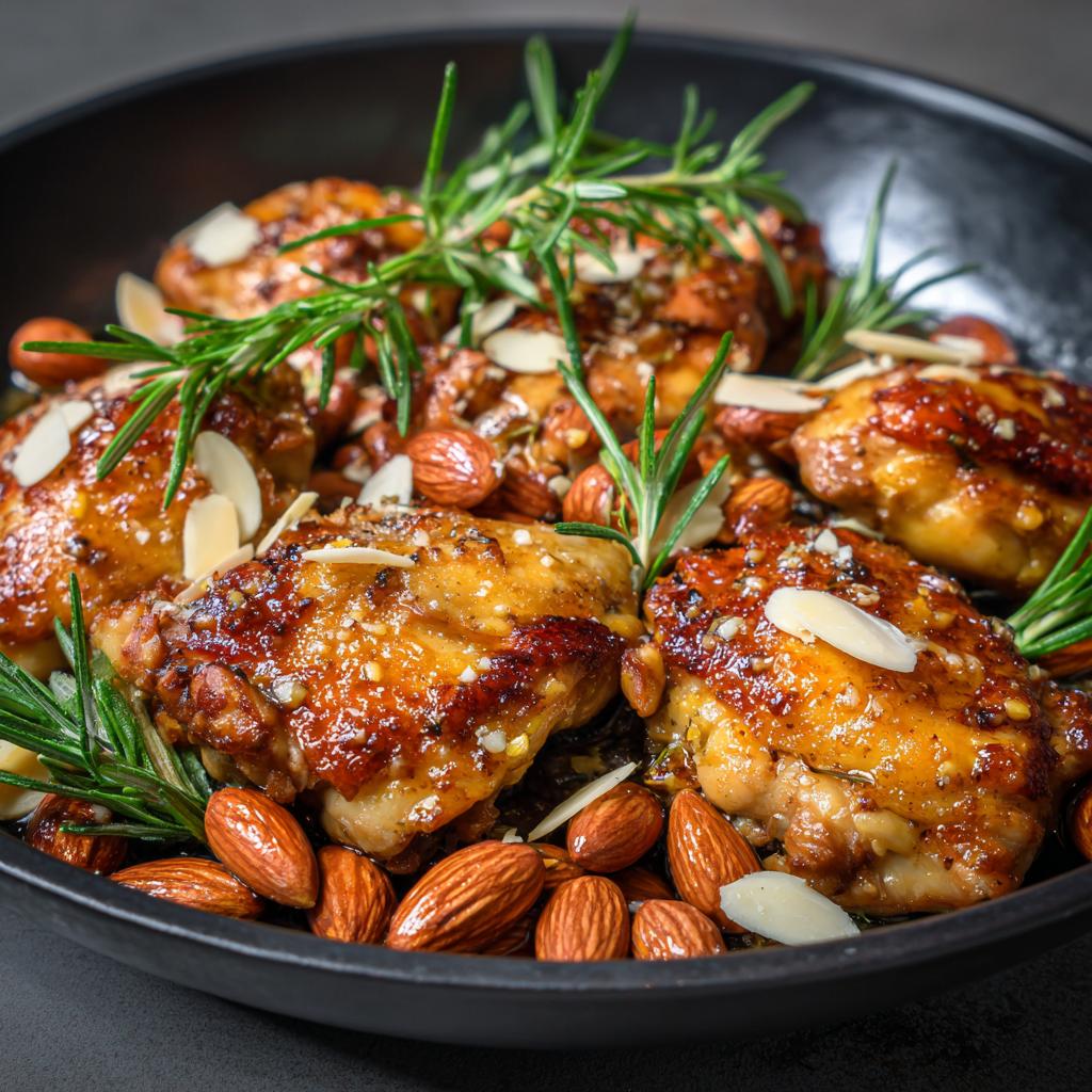 Kip met Amandelen en Rozemarijn: een smaakvol recept! - detail 1