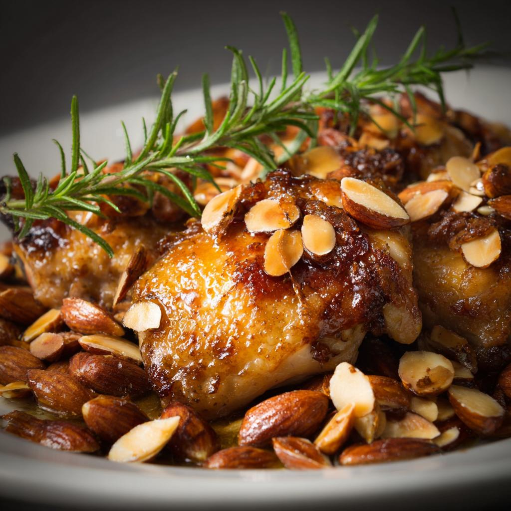 Kip met Amandelen en Rozemarijn: een smaakvol recept!