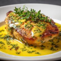 Kipfilet met Mosterd-Kruidenboter