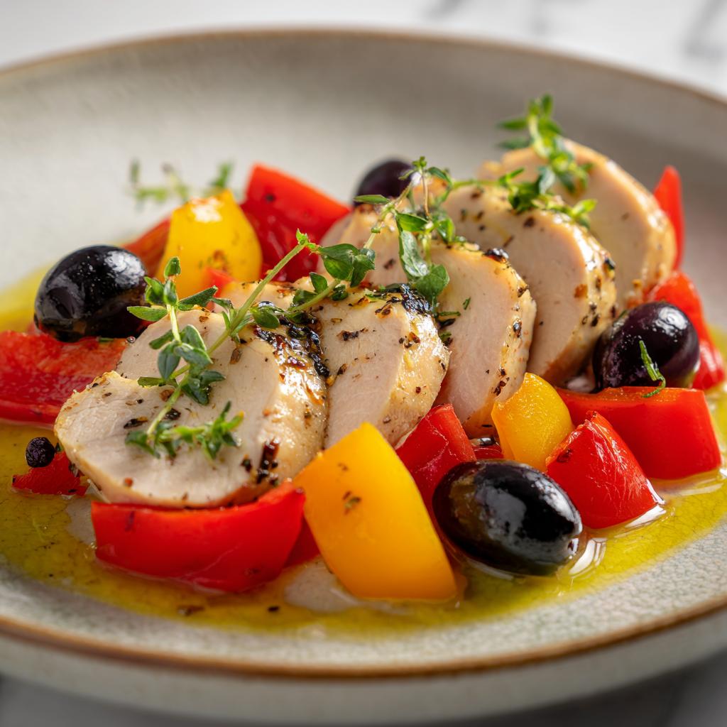 Kipfilet met Paprika en Olijven - detail 1