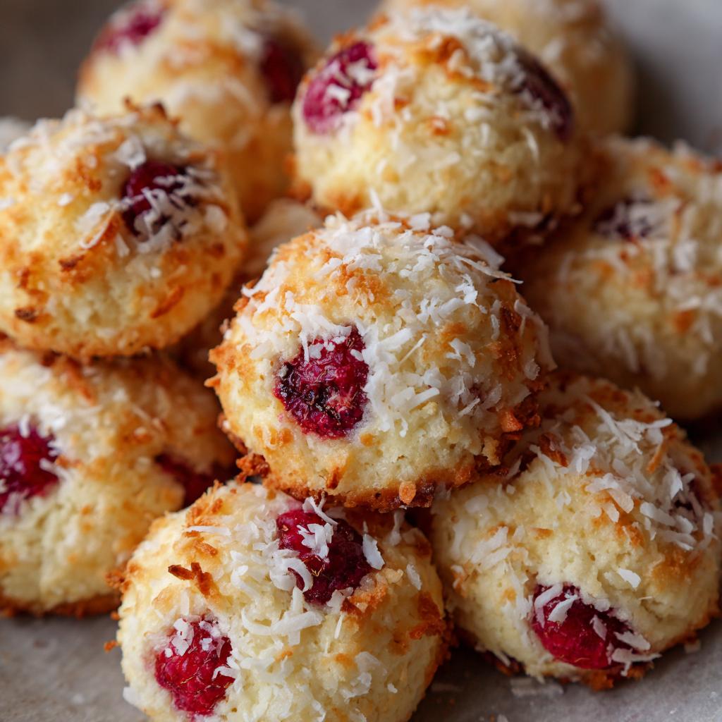 Kokos-Frambozen Koekjes - detail 1