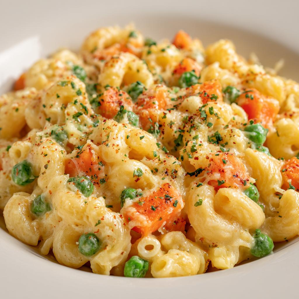 Macaroni met Wortelen en Erwten: Ontdek het Gezonde Recept! - detail 1