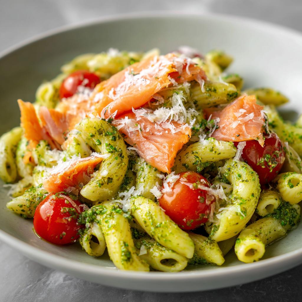 Macaroni met Zalm en Pesto: Ontdek dit heerlijke recept!