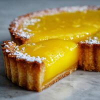 Marsepein Citroen Taart